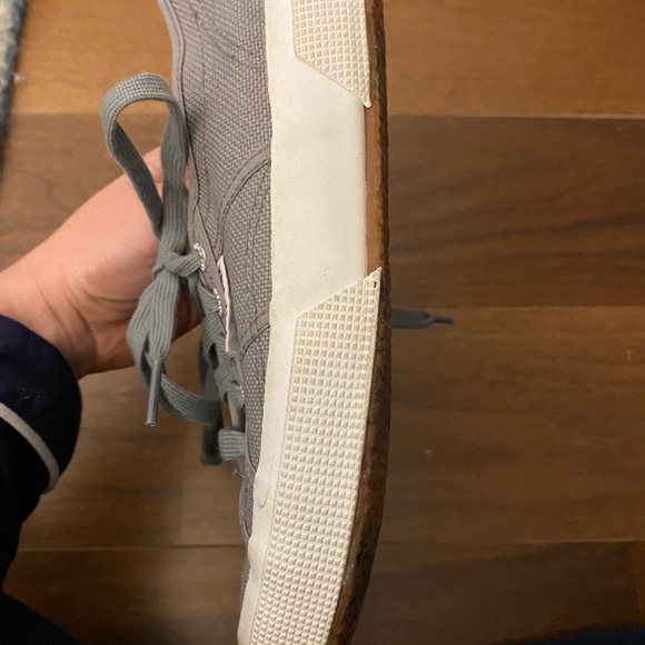 Superga gray shoes, size 6.5 US - Picture 6 of 8